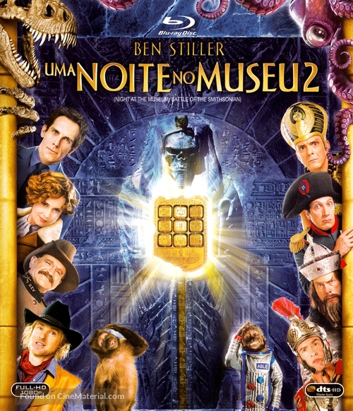 Night at the Museum: Battle of the Smithsonian - Brazilian Movie Cover