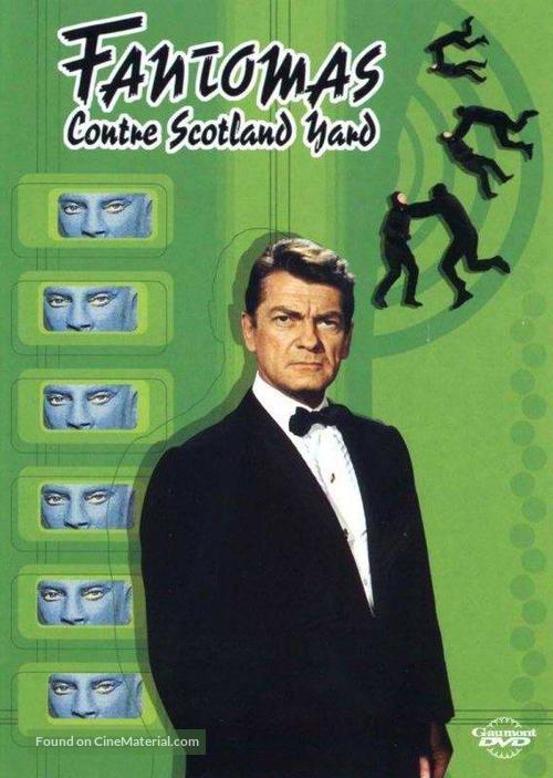 Fant&ocirc;mas contre Scotland Yard - French DVD movie cover