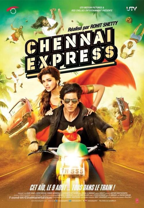 Chennai Express - French Movie Poster