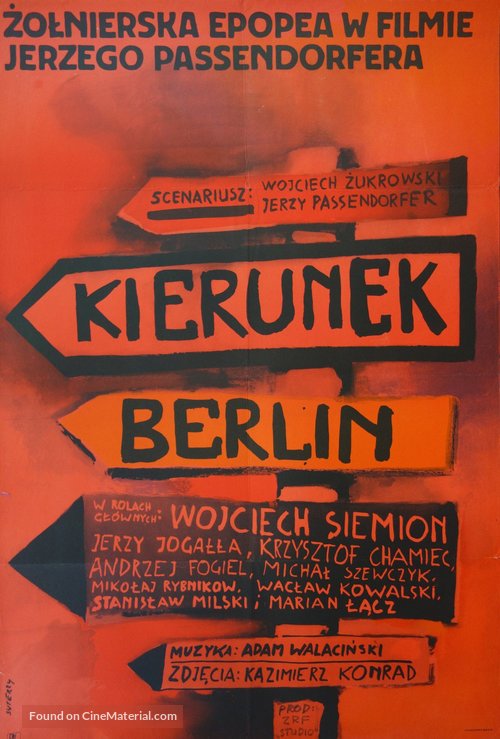 Kierunek Berlin - Polish Movie Poster
