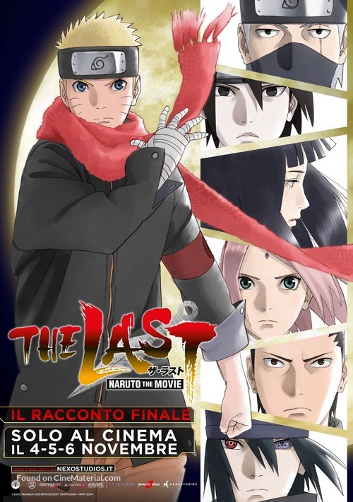 The Last: Naruto the Movie - Italian Movie Poster