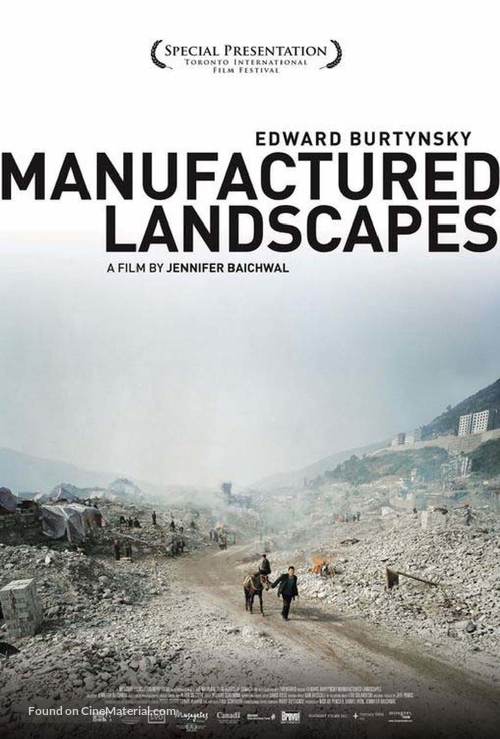 Manufactured Landscapes - Canadian poster