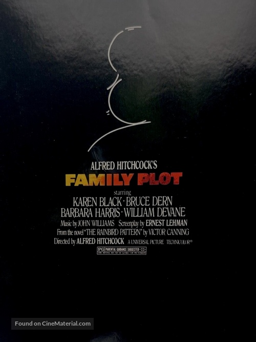 Family Plot - Movie Poster
