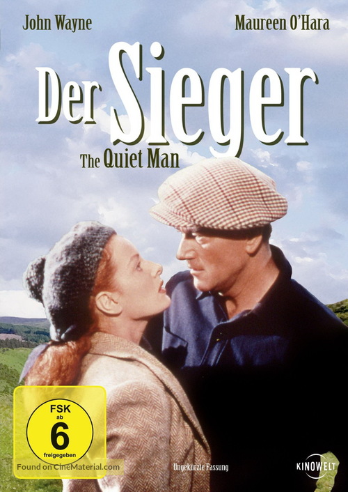 The Quiet Man - German Movie Cover