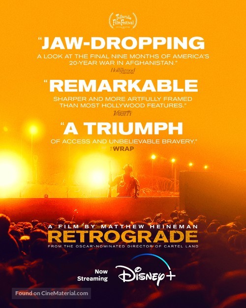 Retrograde - Movie Poster