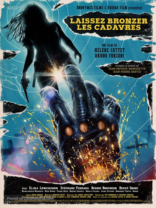 Laissez bronzer les cadavres - French Movie Poster