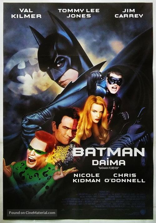 Batman Forever - Turkish Movie Poster