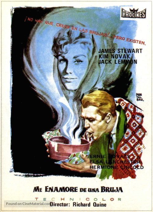 Bell Book and Candle - Spanish Movie Poster