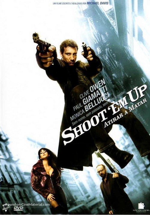 Shoot &#039;Em Up - Portuguese DVD movie cover