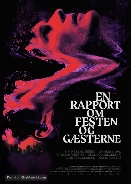 En rapport om festen og g&aelig;sterne - Danish Movie Poster