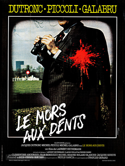 Le mors aux dents - French Movie Poster