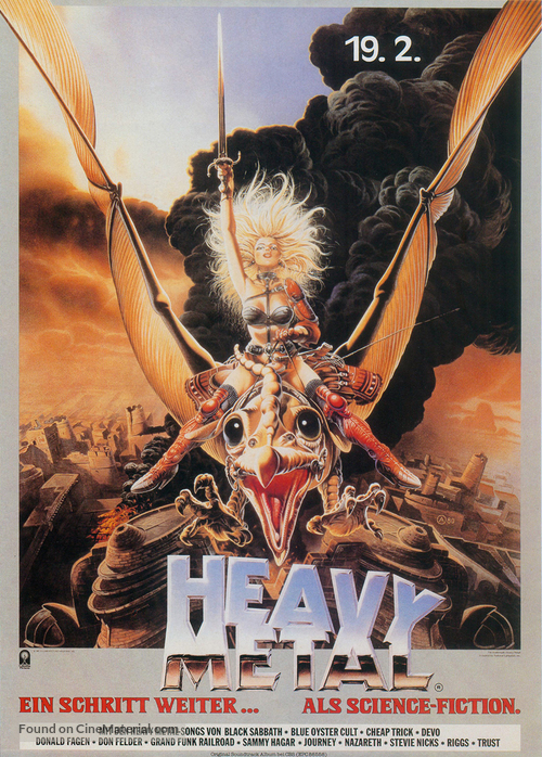 Heavy Metal - German Movie Poster