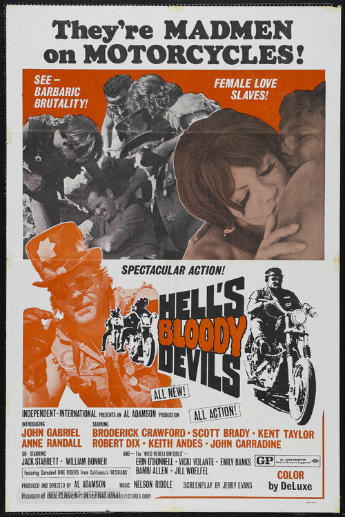 Hell&#039;s Bloody Devils - Movie Poster