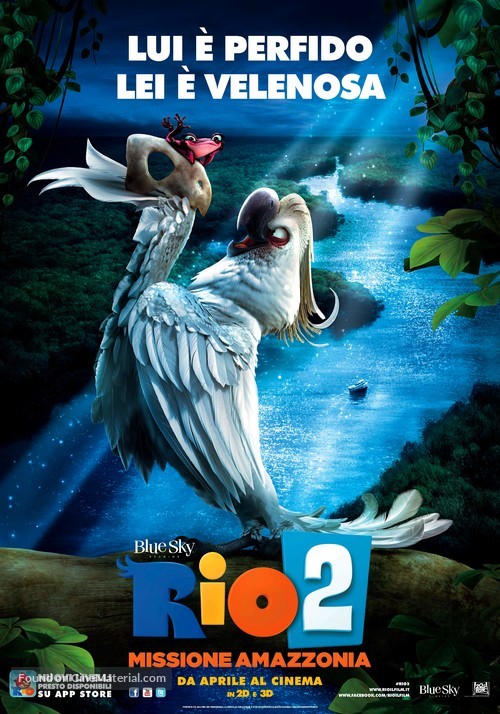 Rio 2 - Italian Movie Poster