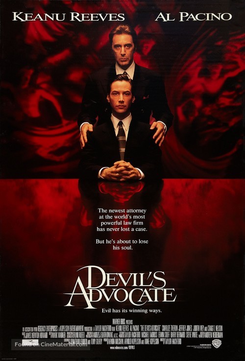 The Devil&#039;s Advocate - Movie Poster