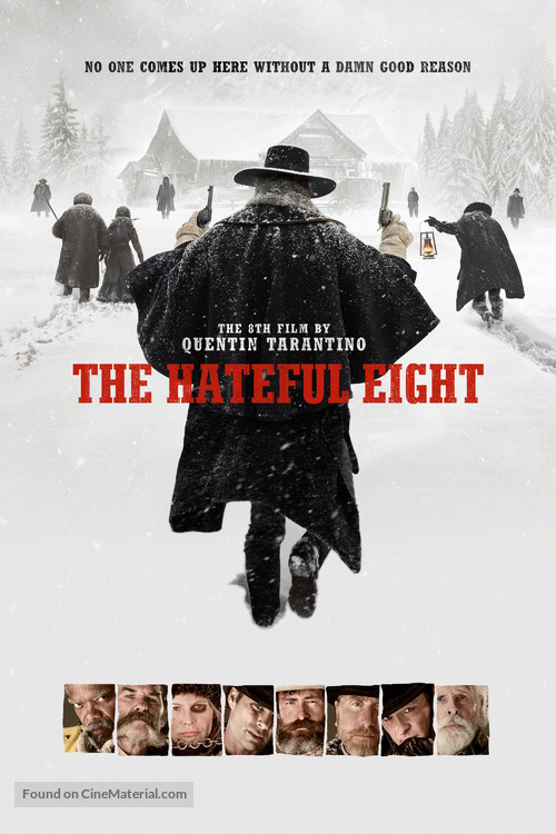 The Hateful Eight - Norwegian Movie Cover