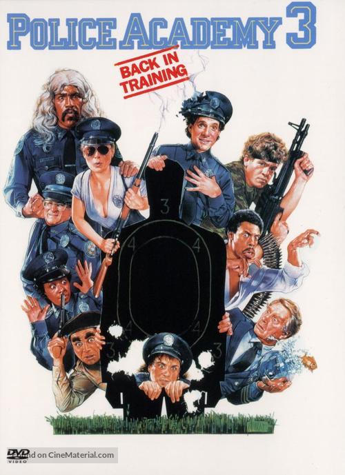Police Academy 3: Back in Training - DVD movie cover