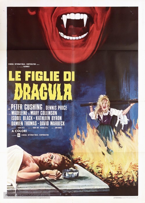Twins of Evil - Italian Movie Poster