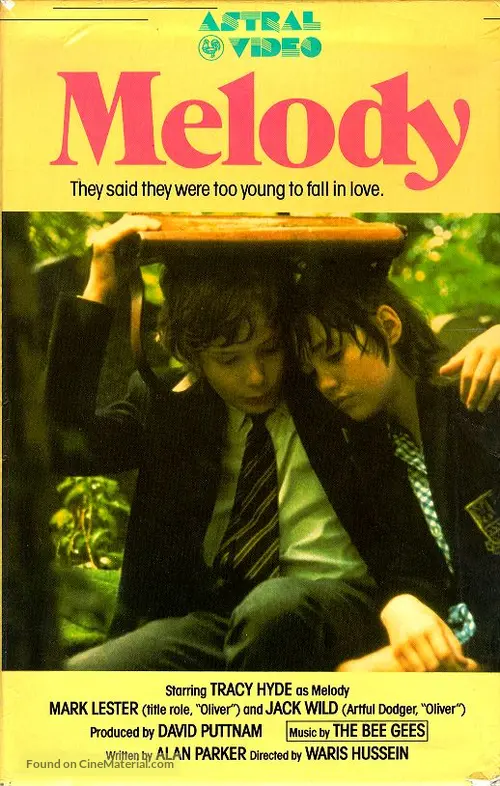 Melody - VHS movie cover Melody - VHS movie cover