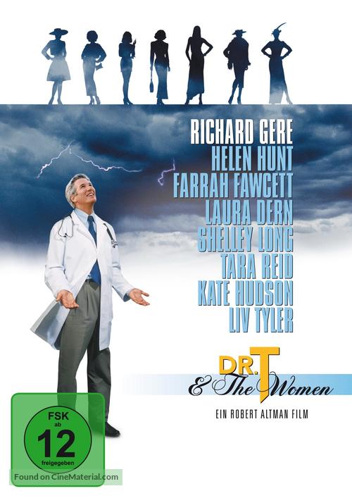 Dr. T &amp; the Women - German DVD movie cover