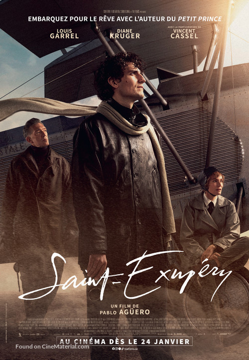 Saint-Exup&eacute;ry - Canadian Movie Poster