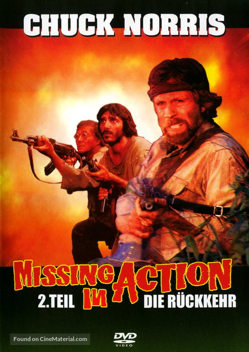 Missing in Action 2: The Beginning - German DVD movie cover