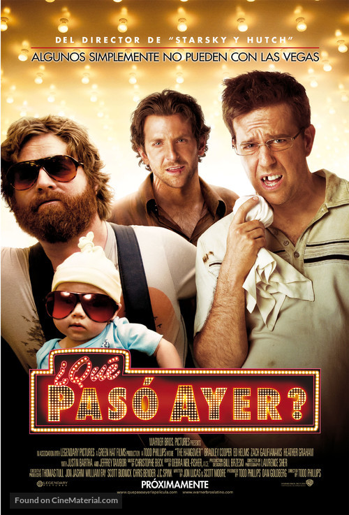 The Hangover - Argentinian Movie Poster