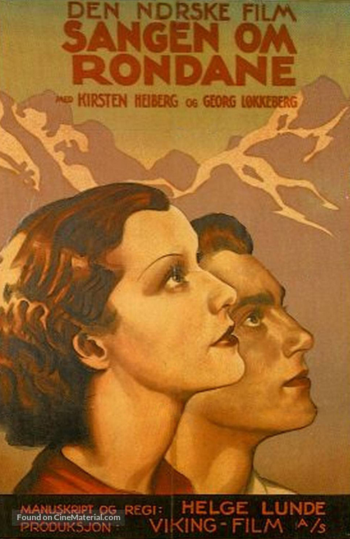 Sangen om Rondane - Norwegian Movie Poster