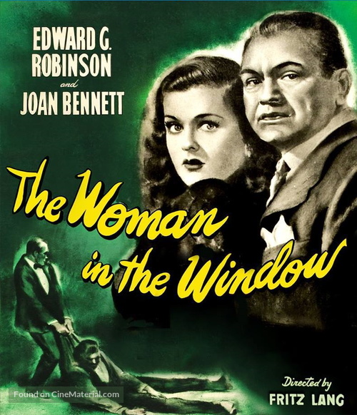 The Woman in the Window - Blu-Ray movie cover