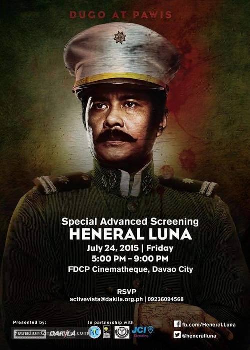 Heneral Luna - Philippine Movie Poster