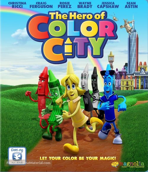 The Hero of Color City - Blu-Ray movie cover