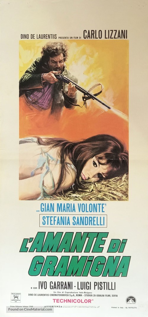 L&#039;amante di Gramigna - Italian Movie Poster