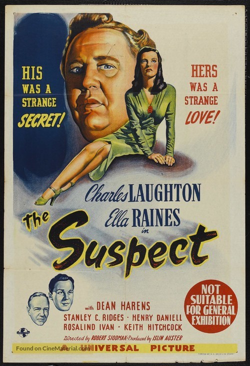 The Suspect - Australian Movie Poster