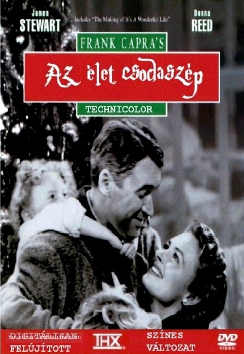 It&#039;s a Wonderful Life - Hungarian DVD movie cover