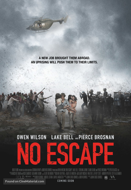 No Escape - Canadian Movie Poster