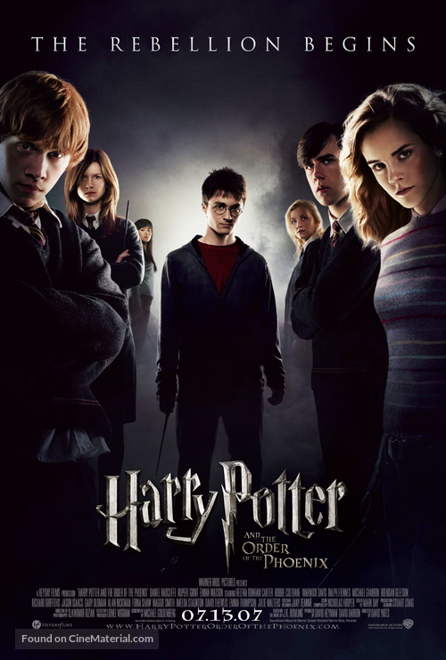 Harry Potter and the Order of the Phoenix - Irish Movie Poster