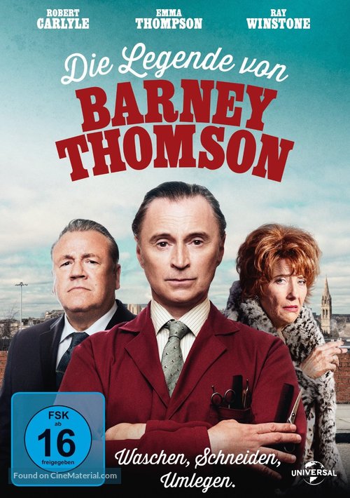 The Legend of Barney Thomson - German DVD movie cover