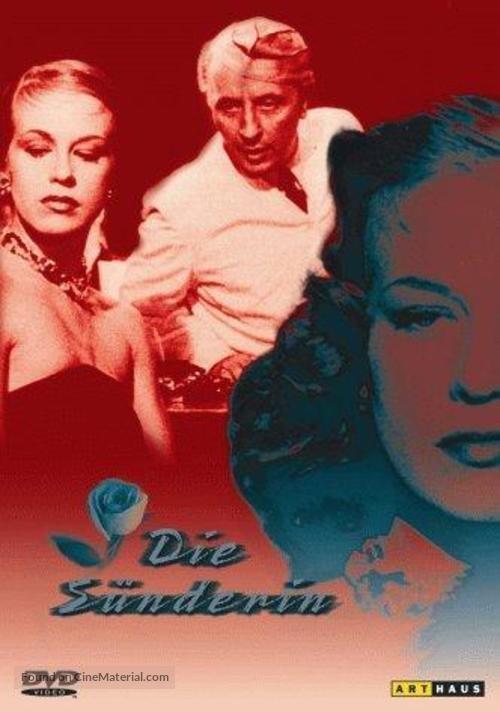 S&uuml;nderin, Die - German DVD movie cover
