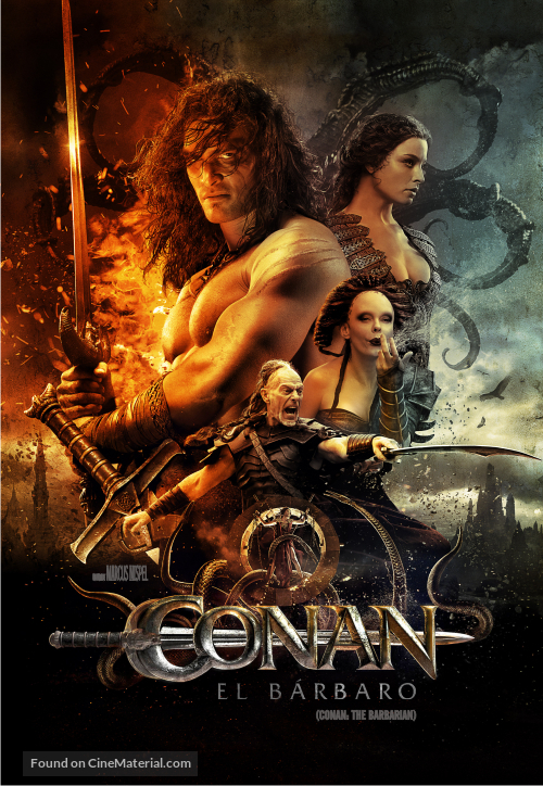 Conan the Barbarian - Argentinian Movie Cover