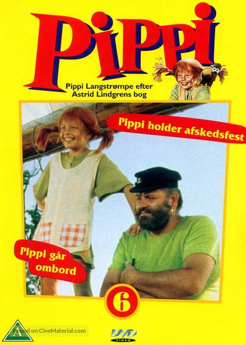 &quot;Pippi L&aring;ngstrump&quot; - Danish DVD movie cover