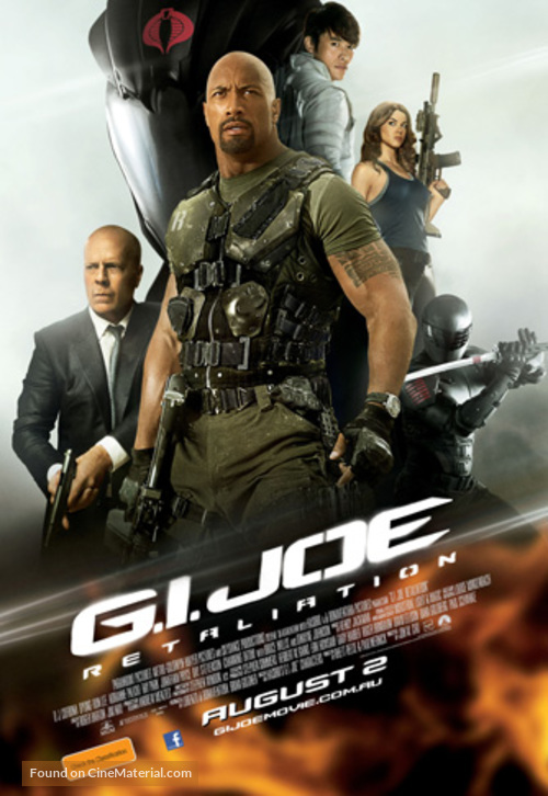 G.I. Joe: Retaliation - Australian Movie Poster