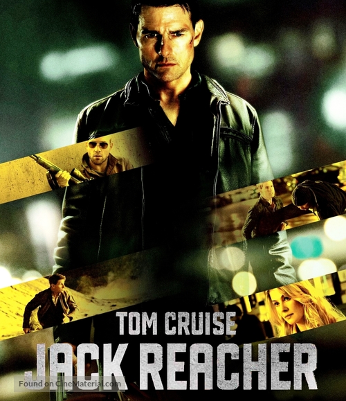 Jack Reacher - German Blu-Ray movie cover