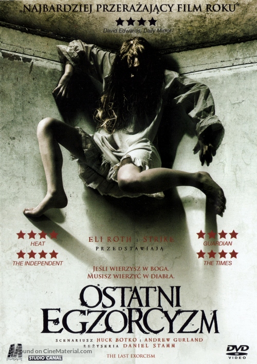 The Last Exorcism - Polish DVD movie cover