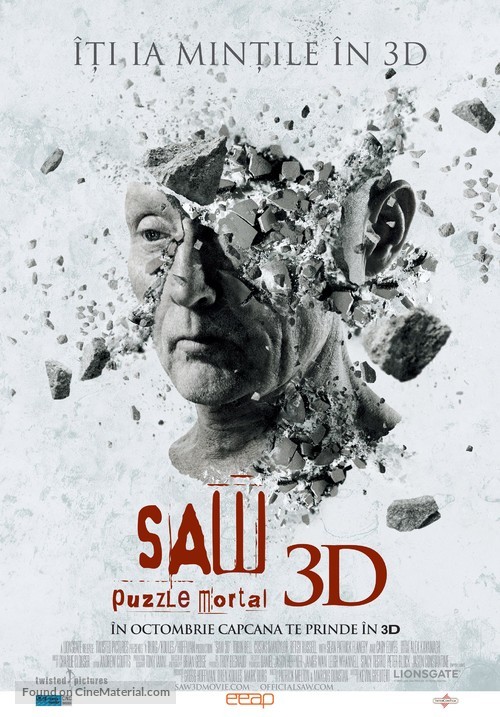 Saw 3D - Romanian Movie Poster