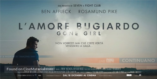 Gone Girl - Italian Movie Poster