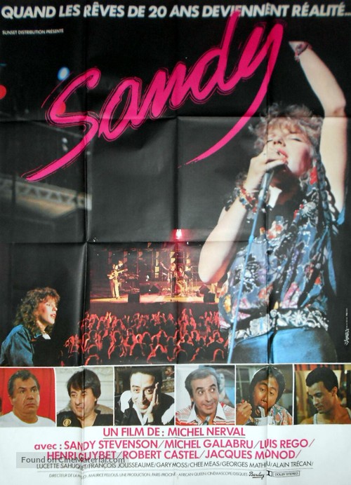 Sandy - French Movie Poster