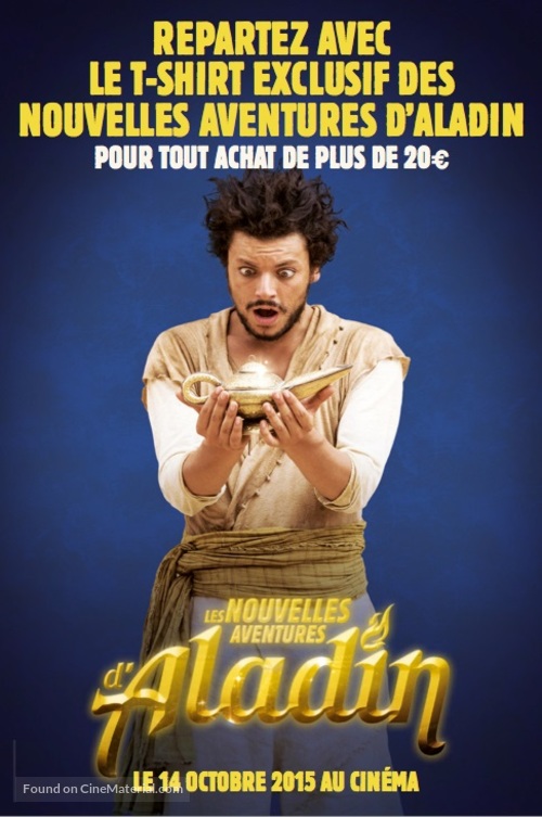Les nouvelles aventures d&#039;Aladin - French Movie Poster
