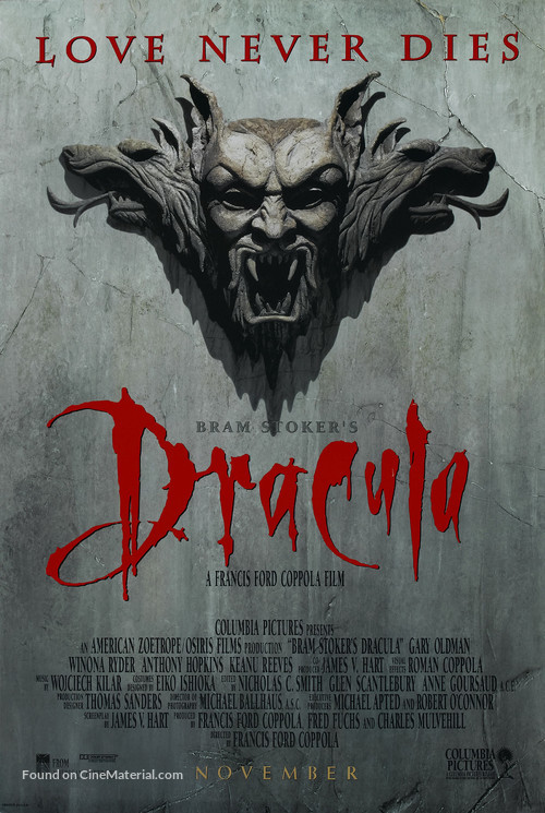 Dracula - Advance movie poster