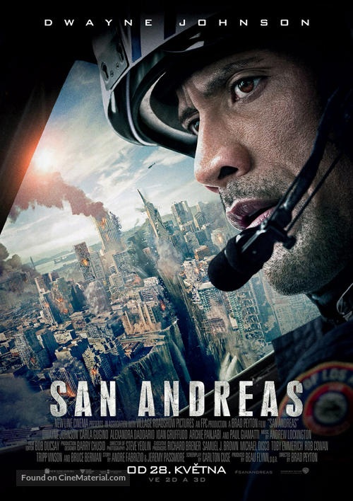 San Andreas - Czech Movie Poster