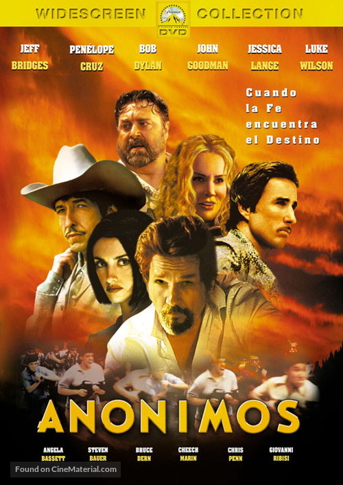 Masked And Anonymous - Argentinian Movie Cover